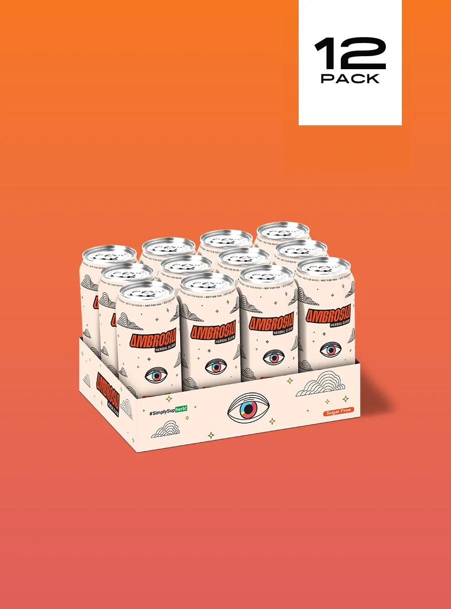 Ambrosia Herbal Elixir 12 Pack (Sugar Free)